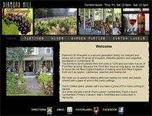 Tablet Screenshot of diamondhillvineyards.com